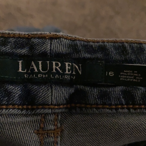 Lauren Straight Jeans Size 16 - Picture 4 of 9